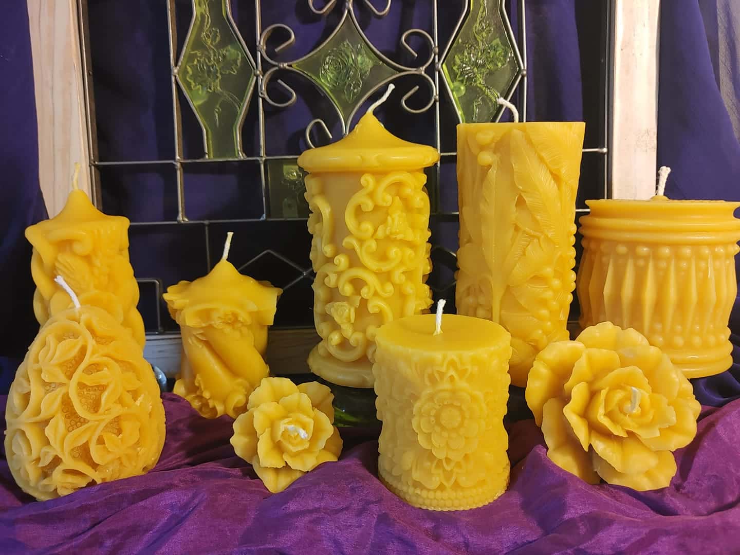 Corals Pure Beeswax Candles & Keepsakes - Historic Manassas, Inc