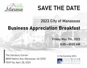 Manassas-2023-BAB-SavetheDate-300x232 Business Beat: Save the Date for the Manassas 2023 Business Appreciation Breakfast